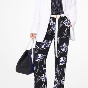 Large Michael Kors Bancroft Leather Satchel